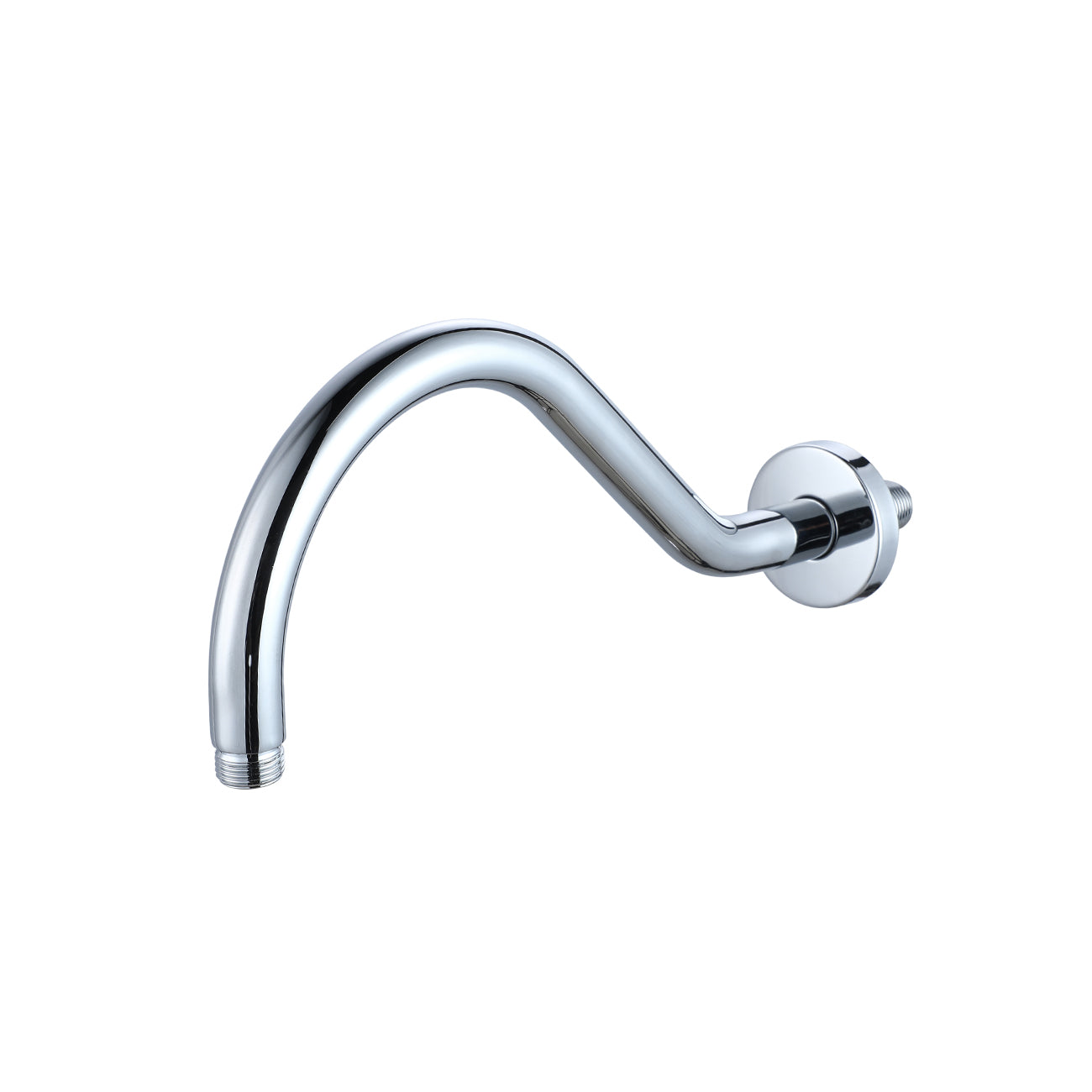 Shower Arm - Hook Neck | Alternative Image 01 | size:12 | finish:Chrome