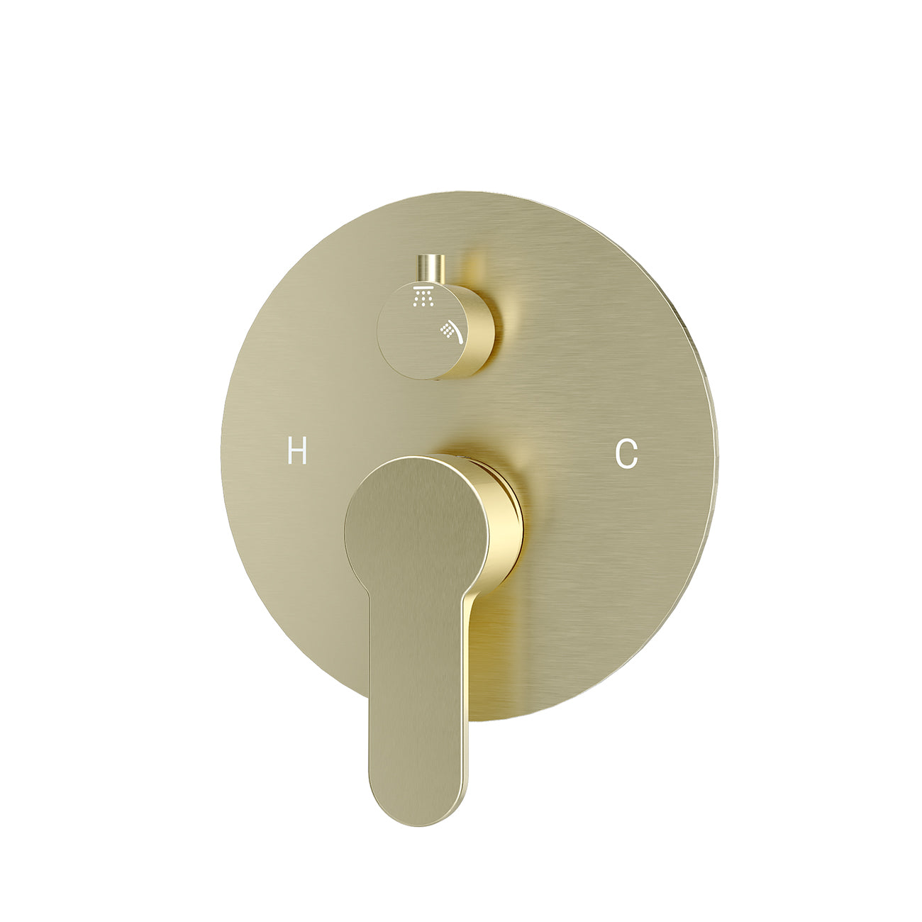 Standard Valve - 2 Rounded Handles | Alternative Image 02 | finish:Matte Black