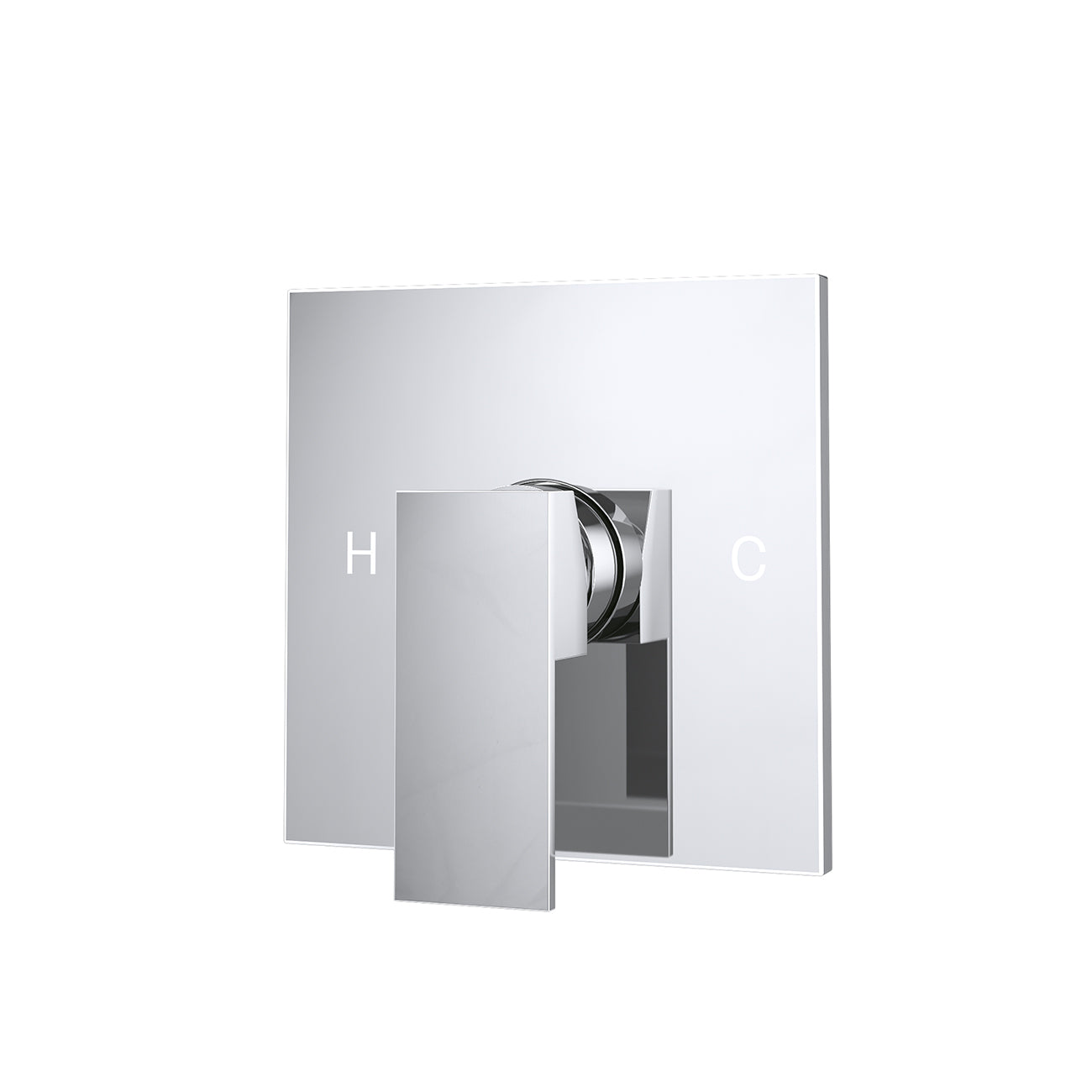 Standard Valve - 1 Square Handles | Alternative Image 02 | finish:Matte Black