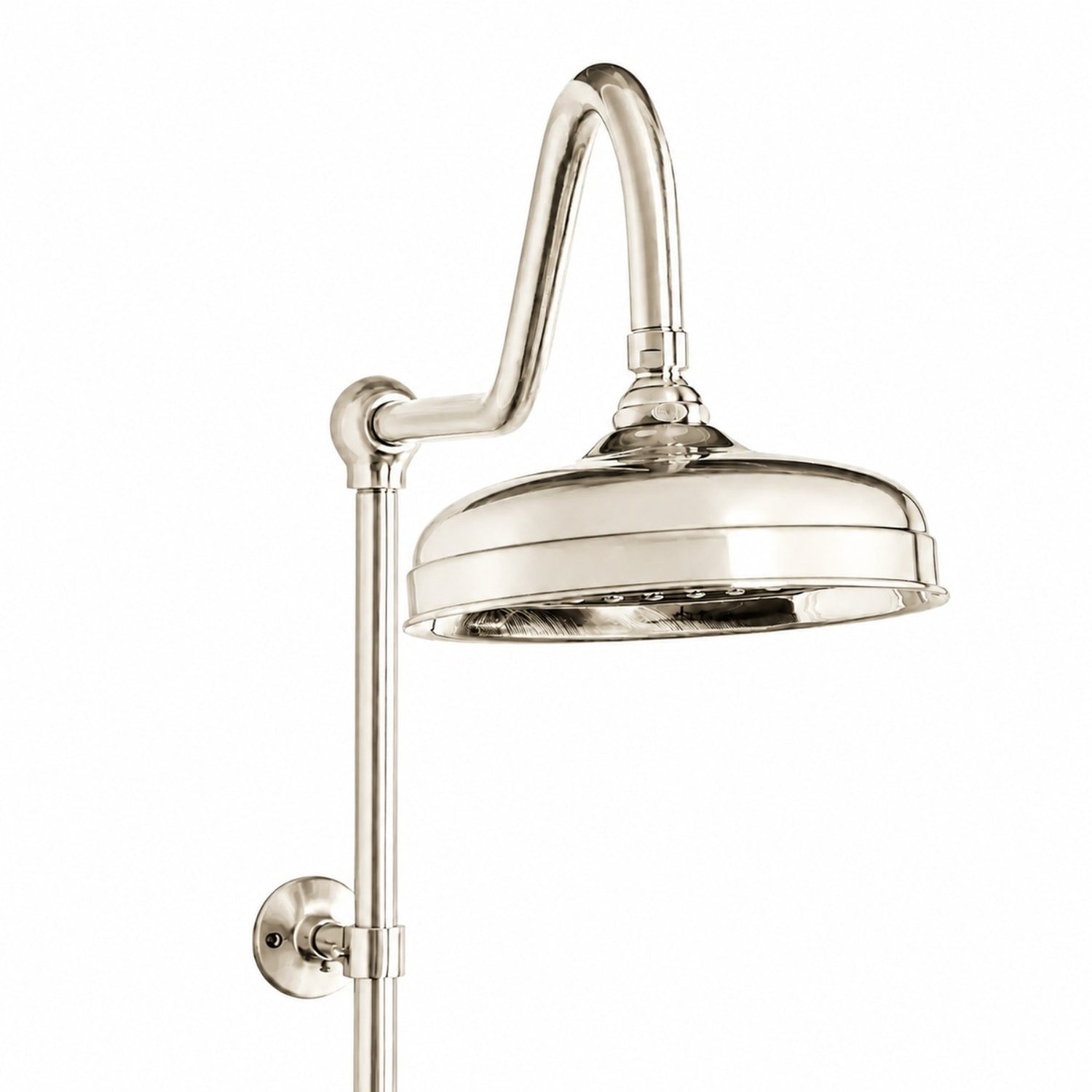 Maidstone Exposed Shower and Bathtub Filler with Tub Spout and Handshower - Polished Nickel | Alternative Image 03 | finish:Polished Nickel