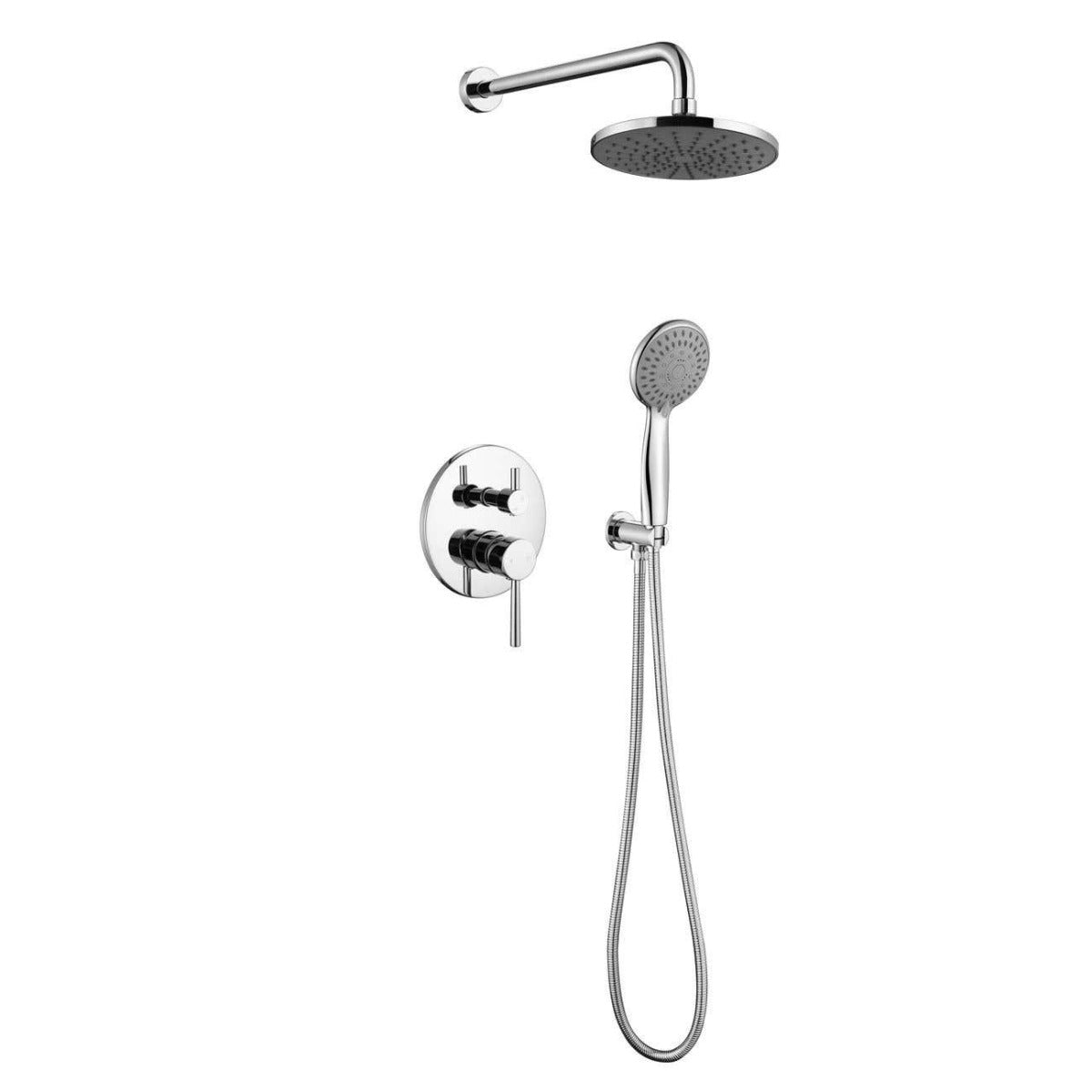 Wall Mount Shower System-Matte Black | Alternative Image 03 | finish:Matte Black