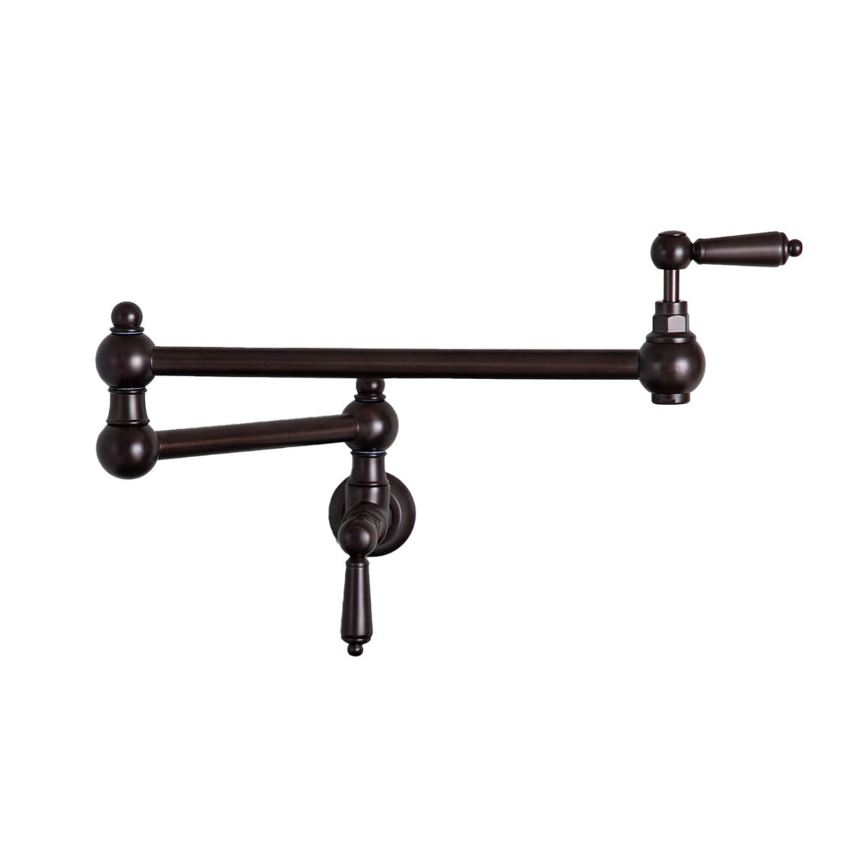 Traditional Pot Filler Wall Mount Kitchen Faucet | Alternative Image 03 | finish:Oil Rubbed Bronze