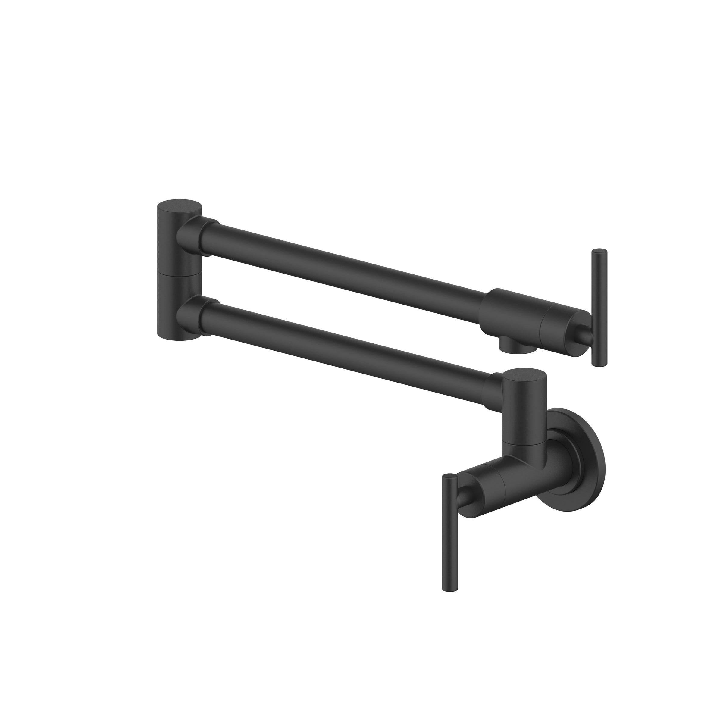 Contemporary Pot Filler Wall Mount Kitchen Faucet | Alternative Image 03 | finish:Chrome