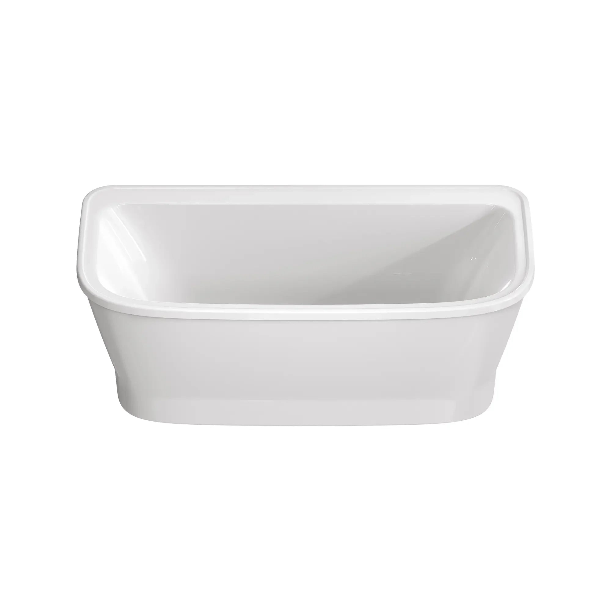 Brecken 68 x 34-Inch Freestanding Bathtub With White Drain and Overflow | Alternative Image 04 | size:68 x 34