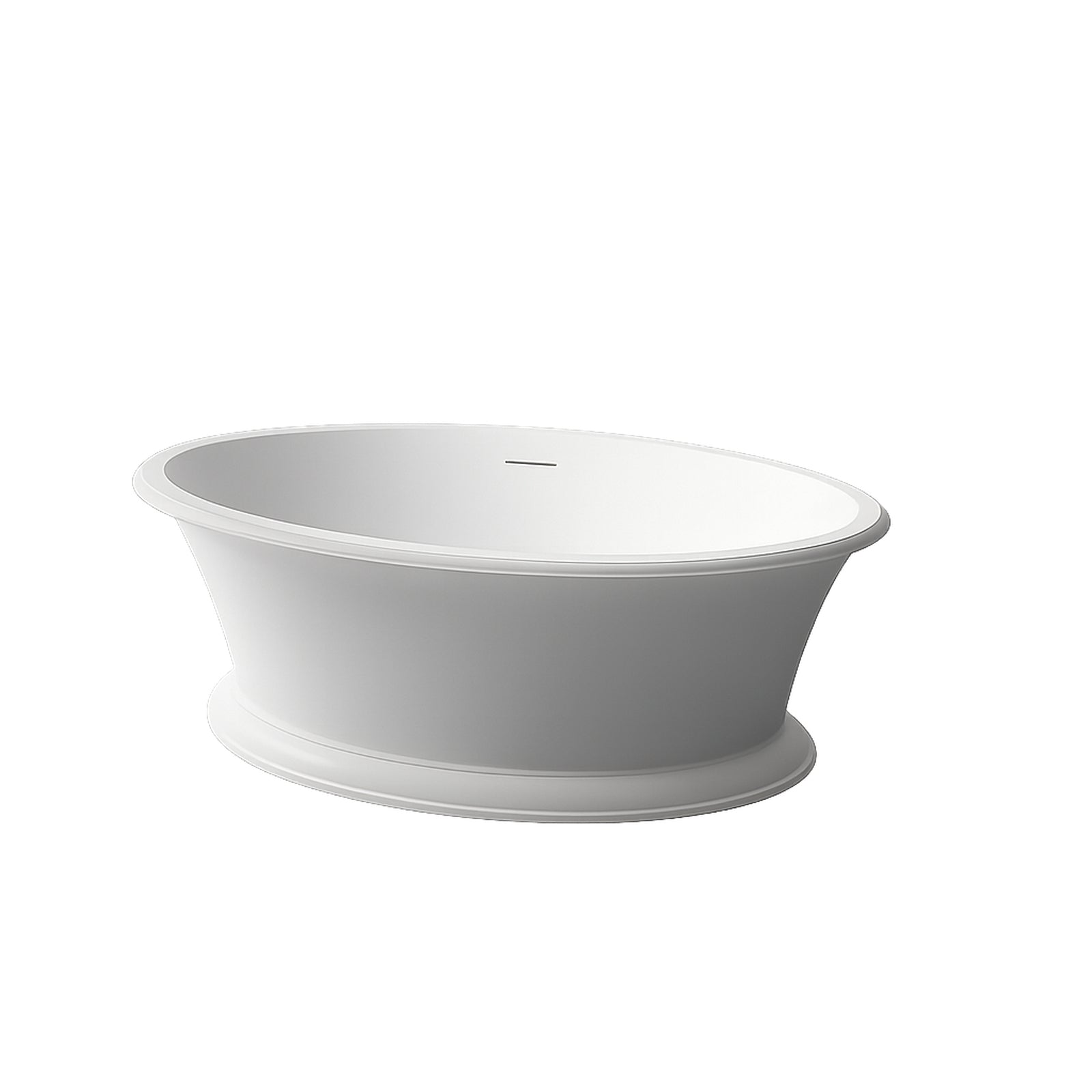 Julian 67 Inch Acrylic Double Ended Pedestal Tub | Alternative Image 03 | drain finish:Oil Rubbed Bronze