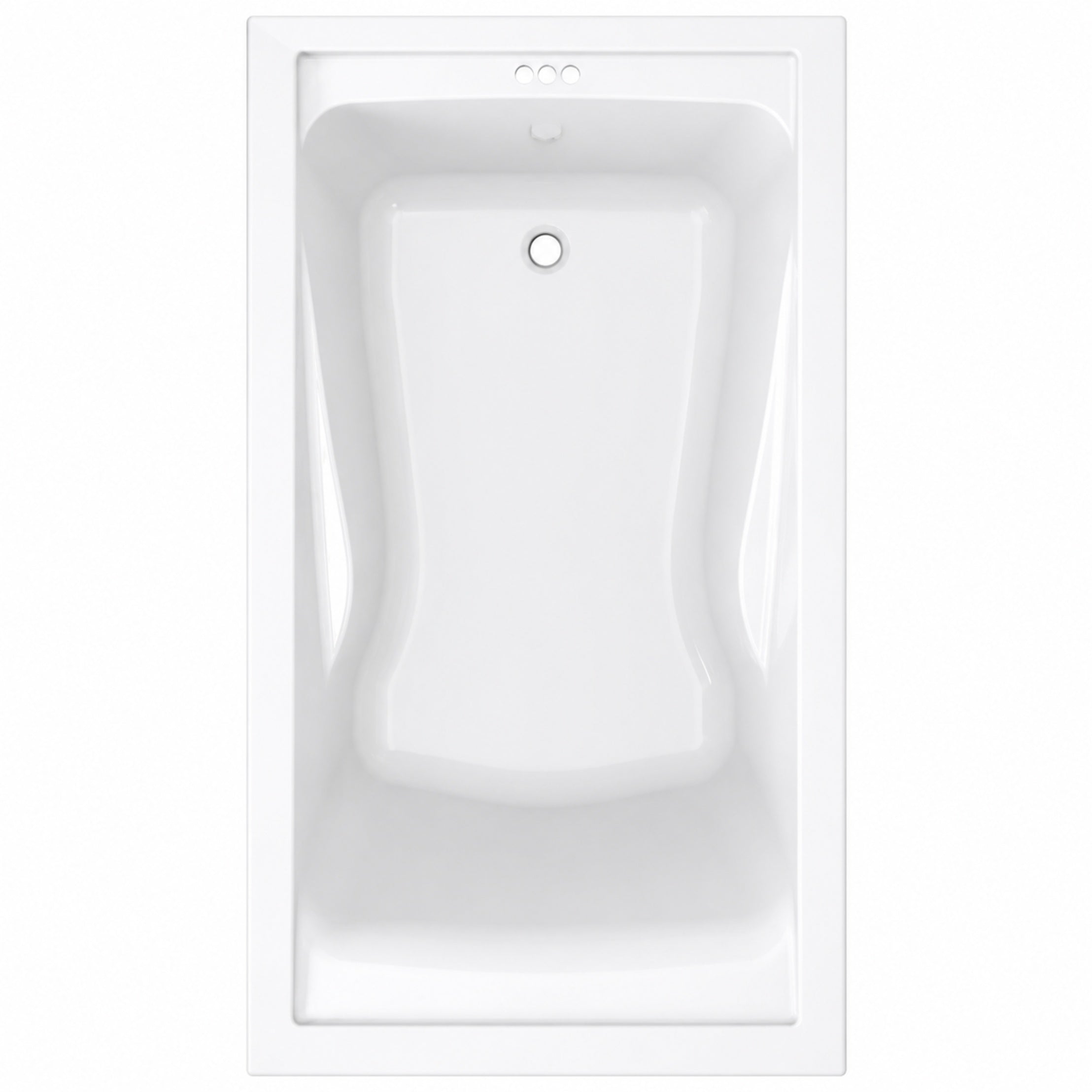 Evelyn 72 x 36-Inch Deep Soak Drop-In Bathtub | Alternative Image 02 | size:72 x 36