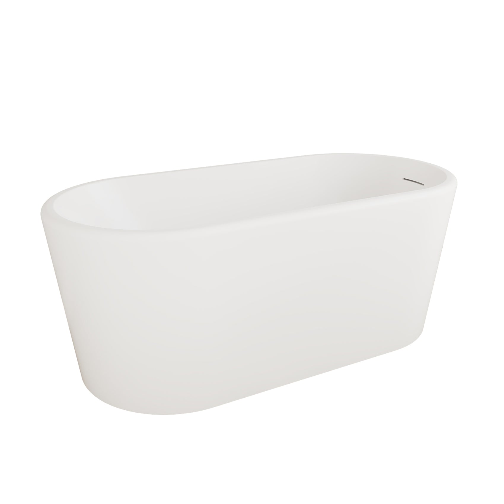 Jasper II 67-Inch Acrylic Contemporary Freestanding Tub | Alternative Image 04 | length:67 | drain finish:Matte Black