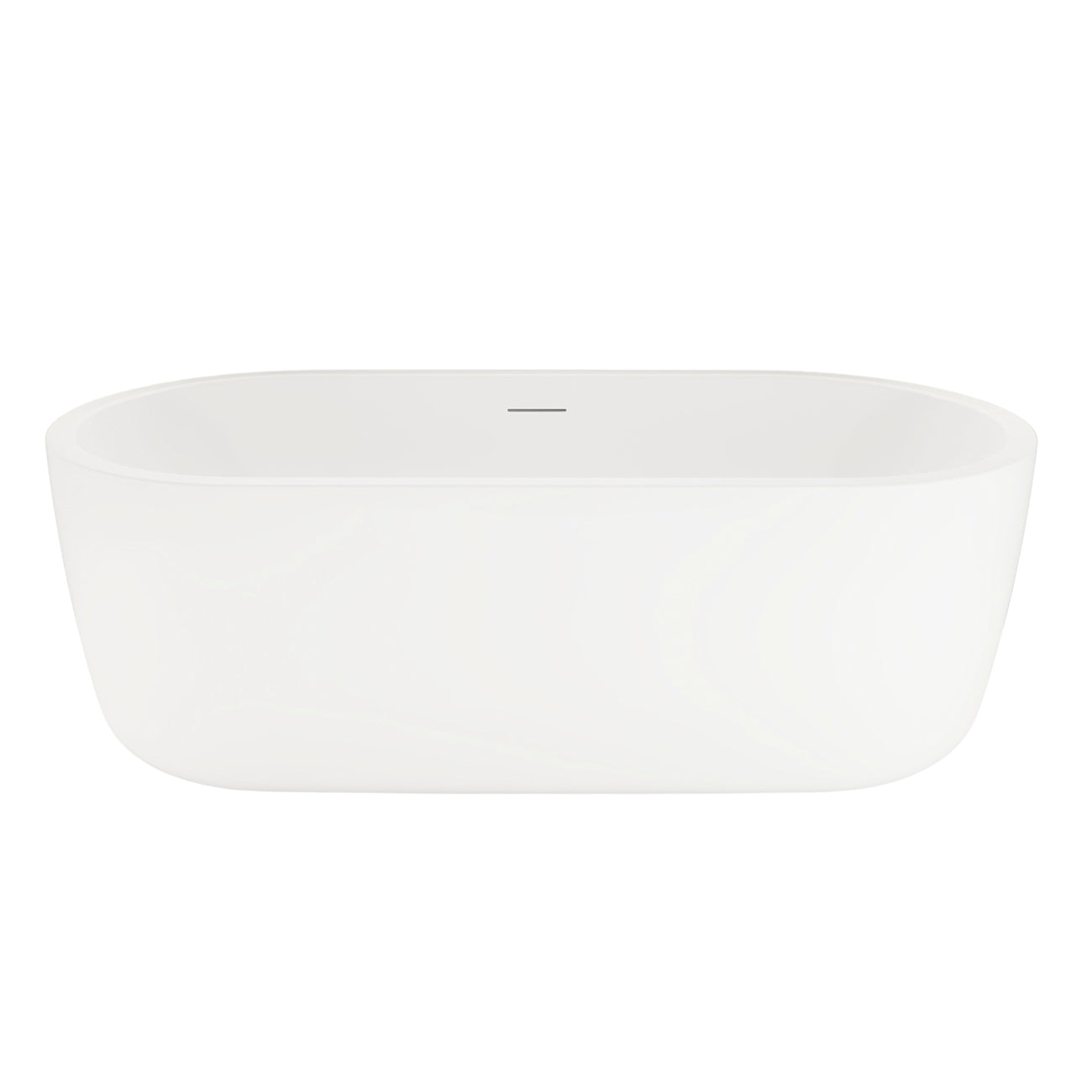 Elara 60-Inch Acrylic Contemporary Freestanding Tub | Alternative Image 05 | length:60 | drain finish:Oil Rubbed Bronze