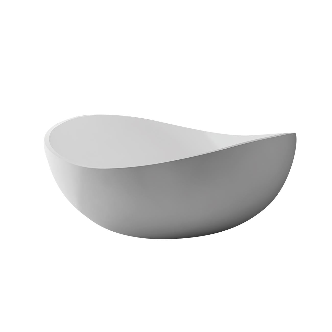 Zora 59 Inch Acrylic Japanese Soaking Tub | Alternative Image 03 | drain finish:White