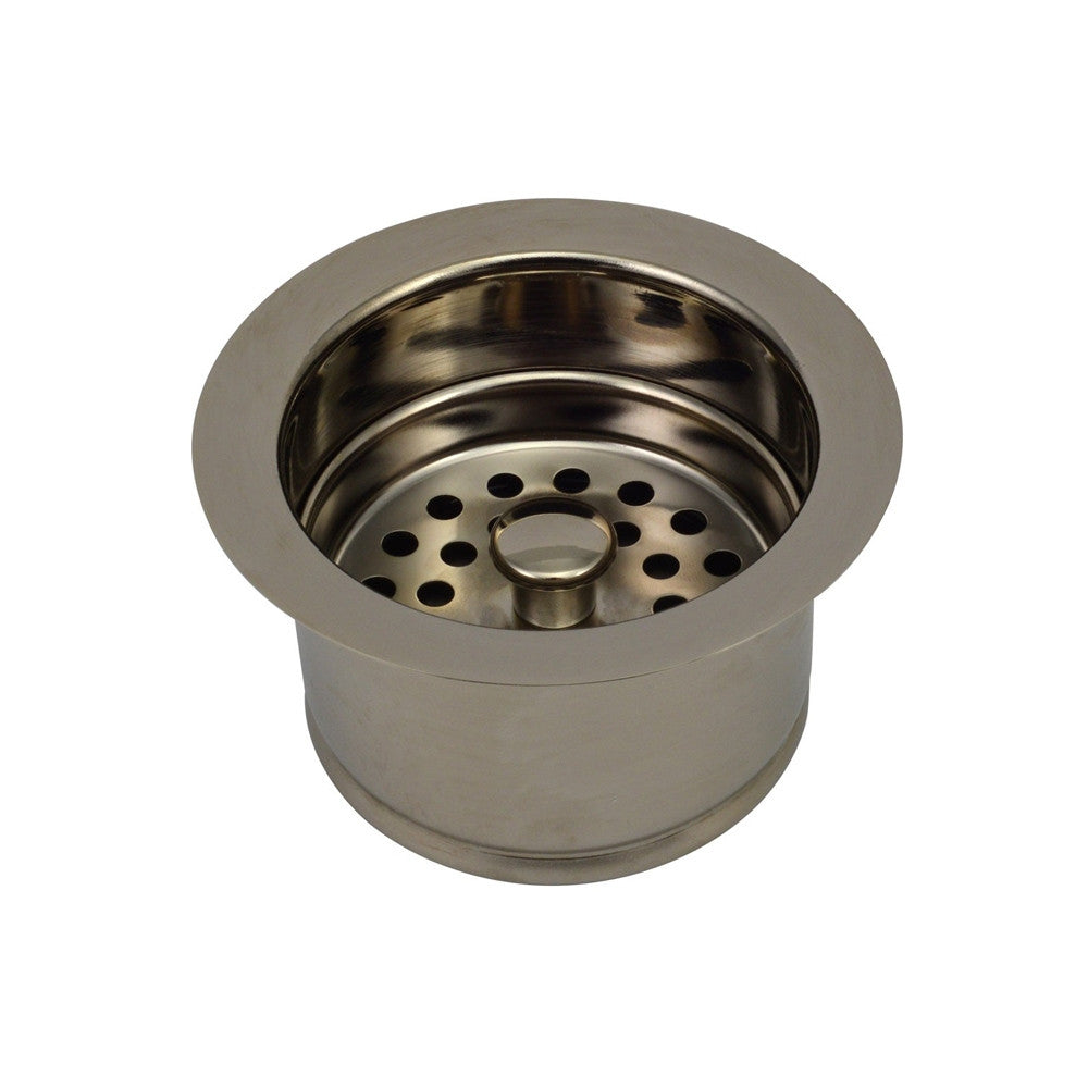 Garbage Disposer Flange with Strainer | Alternative Image 01 | finish:Brushed Nickel