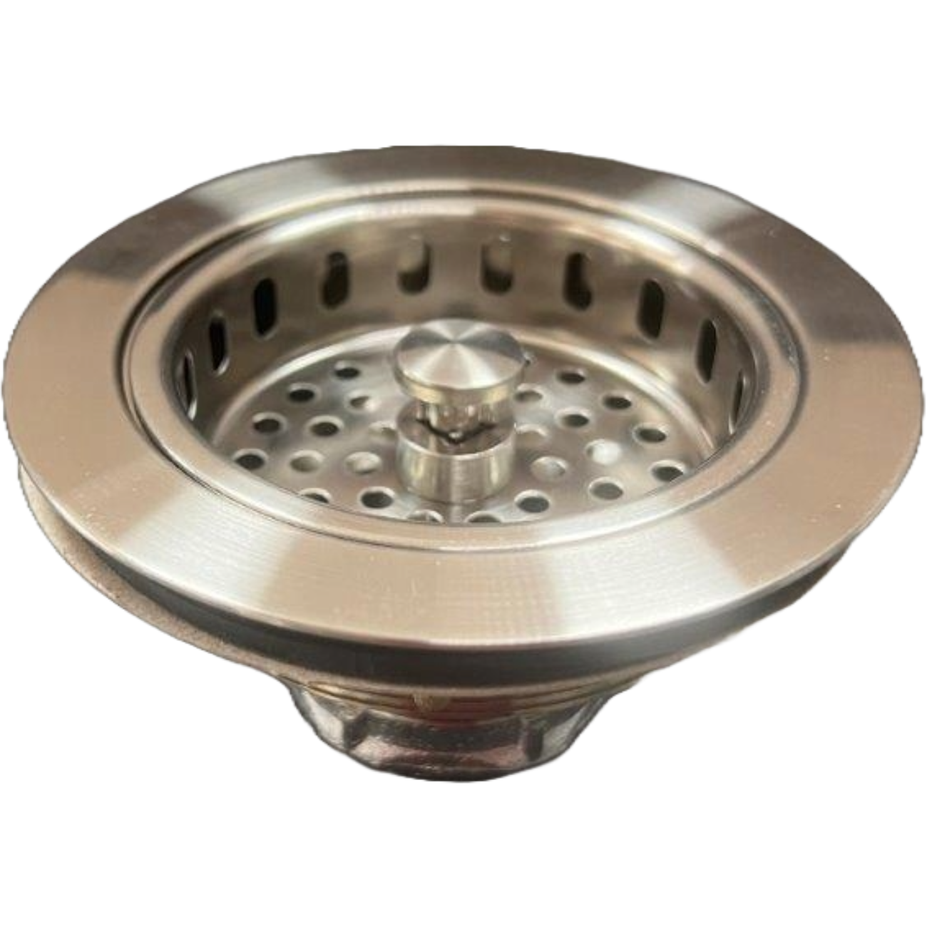 Solid Brass Kitchen Sink Strainer | Alternative Image 02 | finish:Brushed Brass