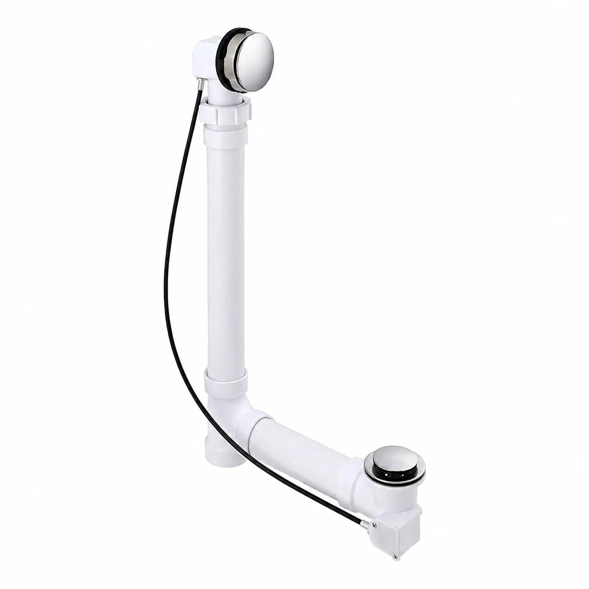 Corin 66 x 32-Inch Freestanding Bathtub and Faucet Package with Chrome Finish | Alternative Image 05