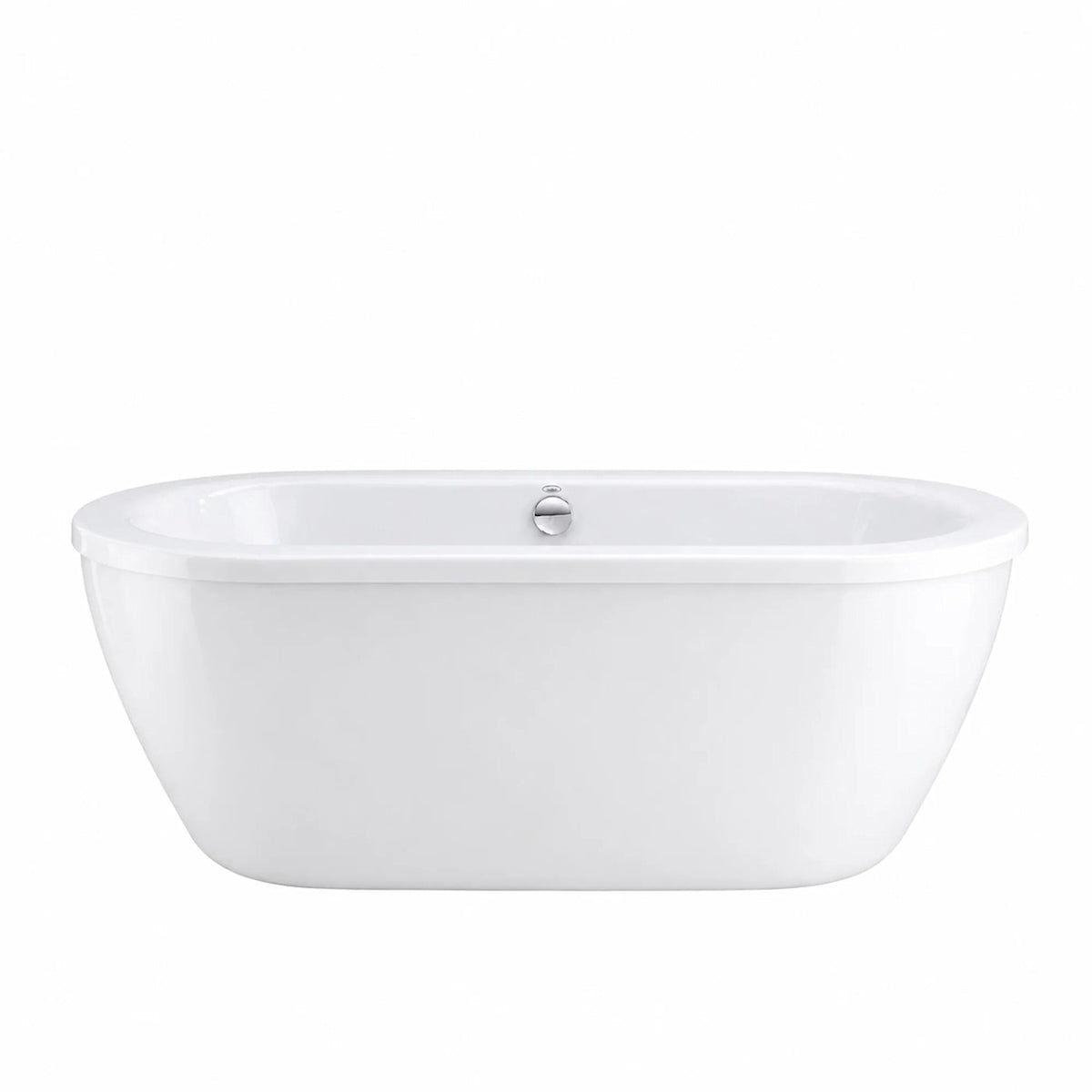 Corin 66 x 32-Inch Freestanding Bathtub and Faucet Package with Chrome Finish | Alternative Image 02