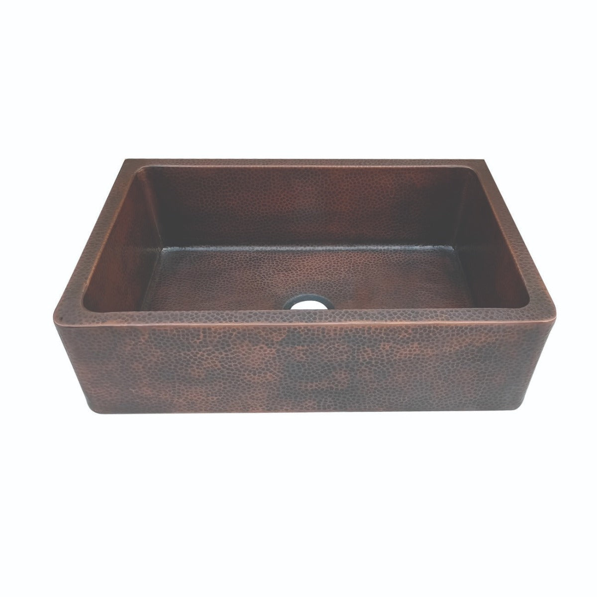 33 Inch Single Bowl Copper Farmhouse Sink | Alternative Image 03