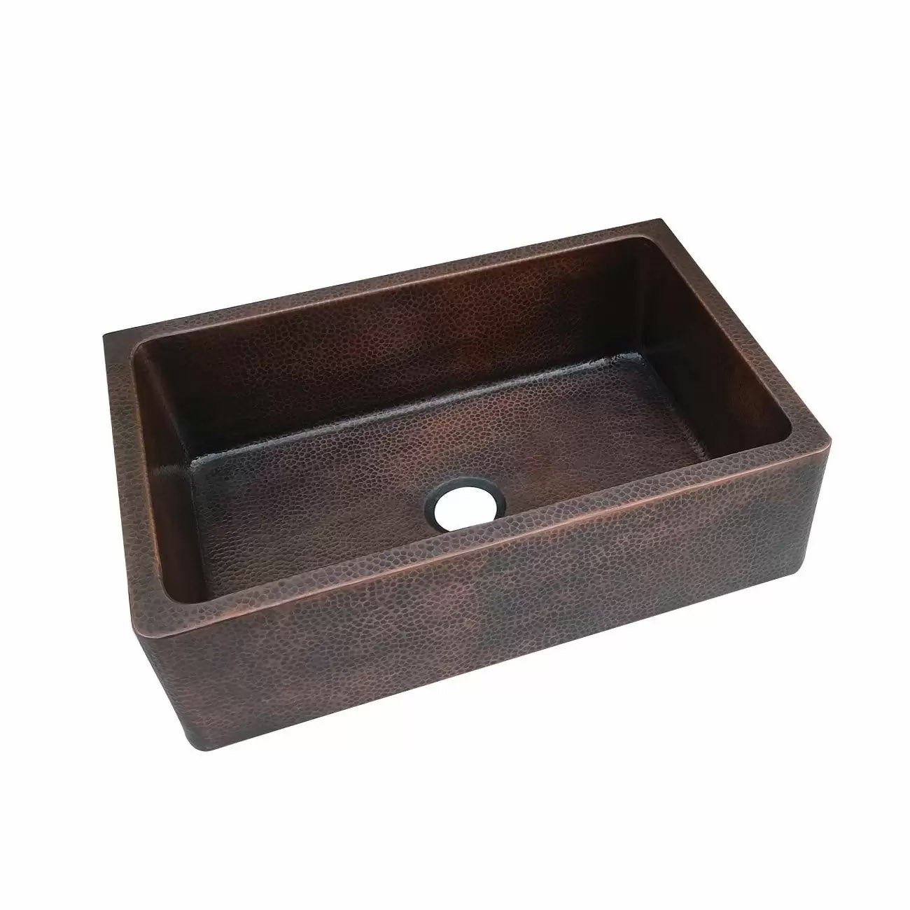36 Inch Single Bowl Copper Farmhouse Sink | Alternative Image 03