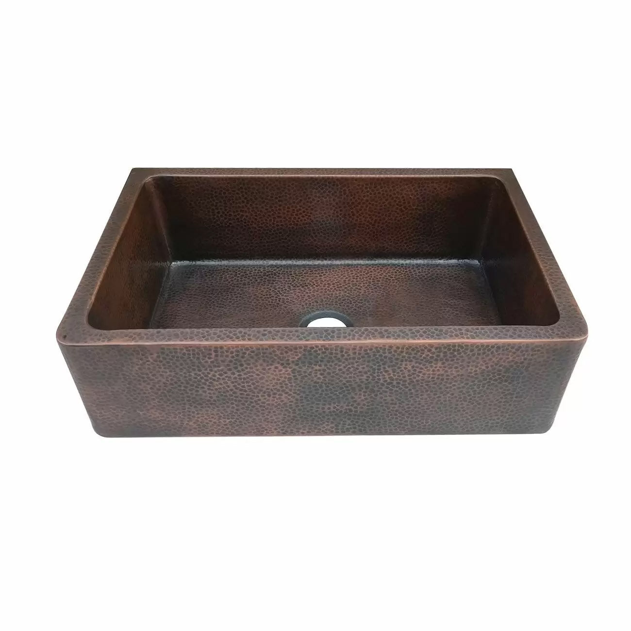 30 Inch Single Bowl Copper Farmhouse Sink | Alternative Image 03