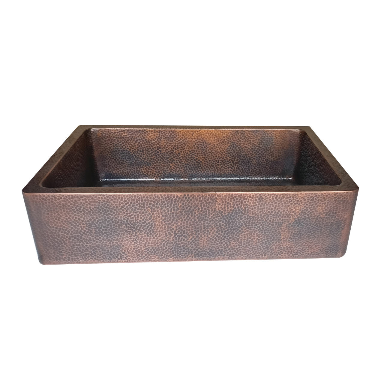 33 Inch Single Bowl Copper Farmhouse Sink | Alternative Image 02