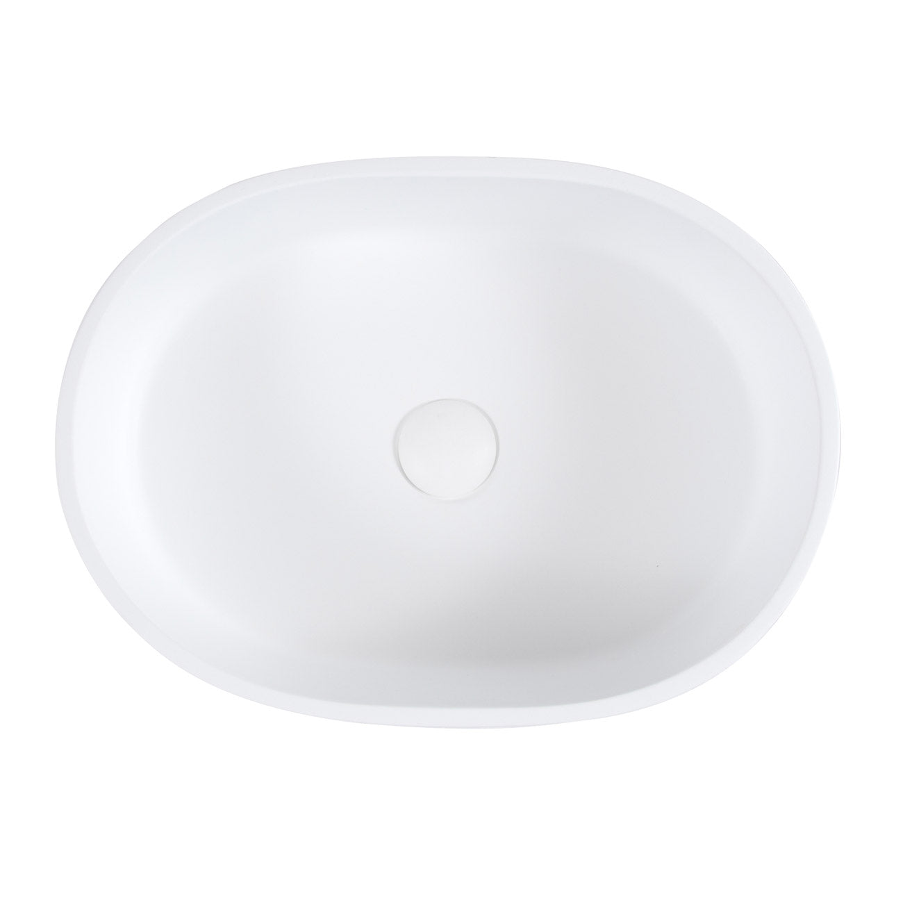 Marseille MineralCast Vessel Sink - Matte White | Alternative Image 04