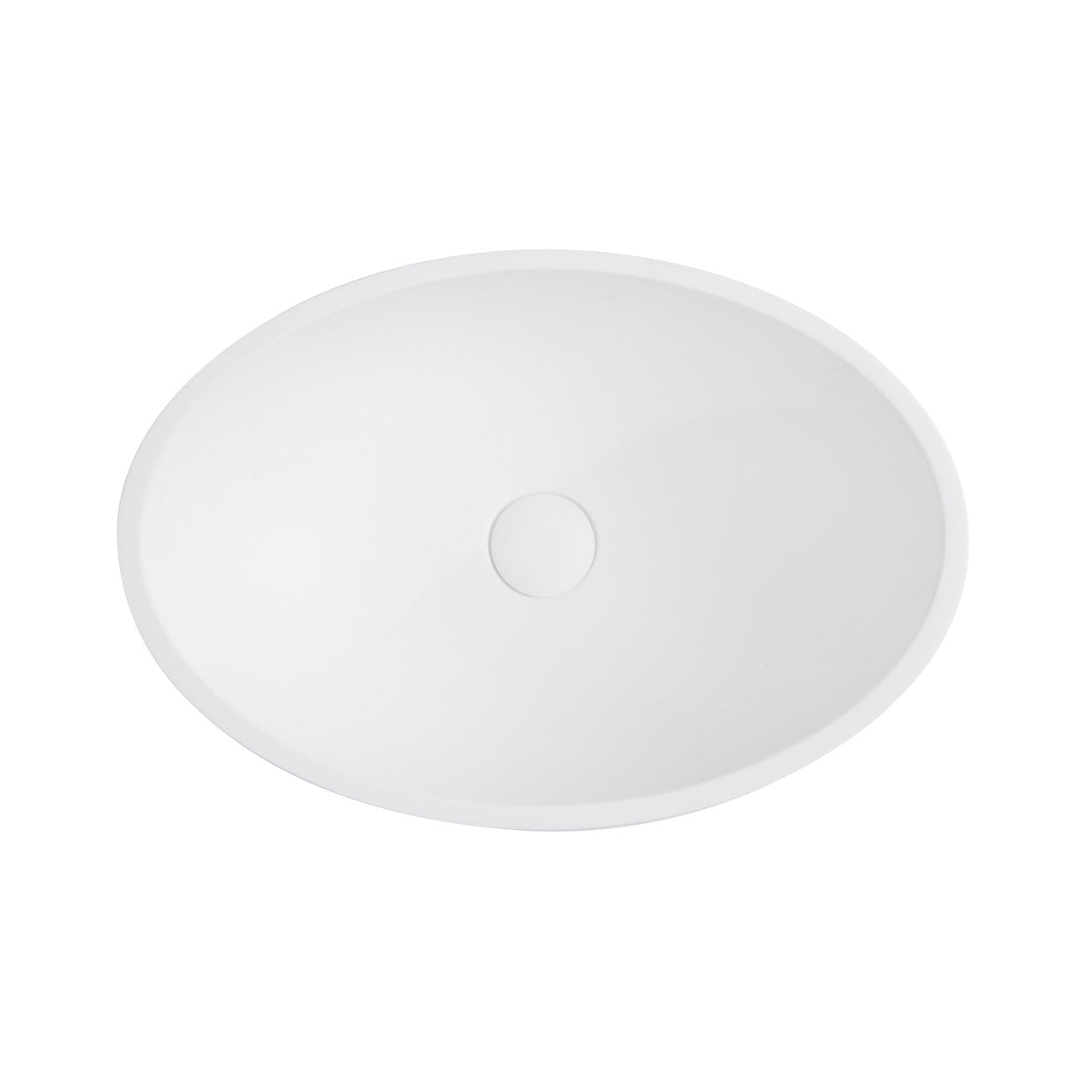 Eze MineralCast Vessel Sink - Matte White | Alternative Image 03