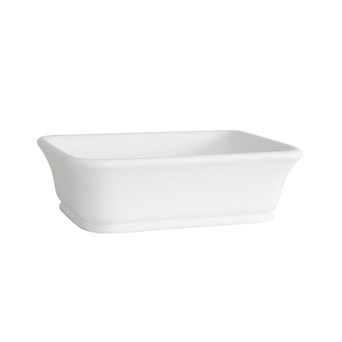 Saint Tropez MineralCast Vessel Sink - Matte White | Alternative Image 03