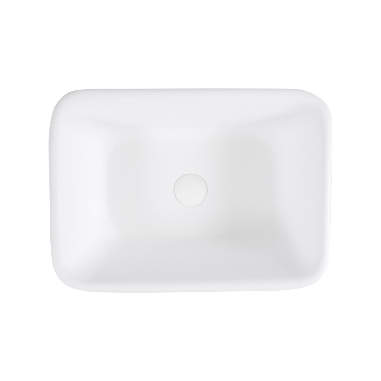 Saint Tropez MineralCast Vessel Sink - Matte White | Alternative Image 04