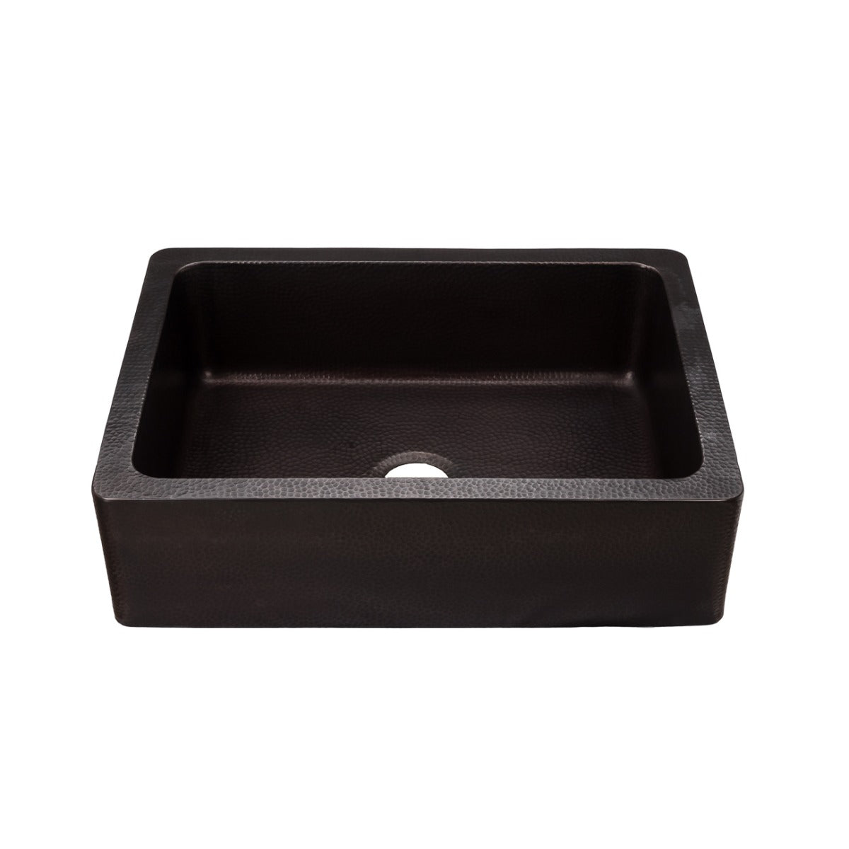 33" x 22" Copper Single Bowl Farmhouse Sink - Dark Copper | Alternative Image 03 | finish:Dark Copper