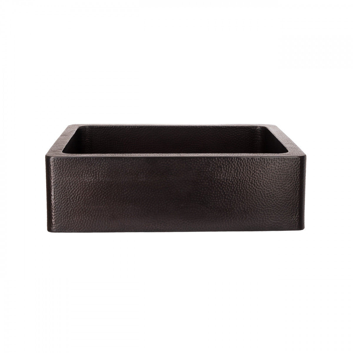 33" x 22" Copper Single Bowl Farmhouse Sink - Dark Copper | Alternative Image 02 | finish:Dark Copper