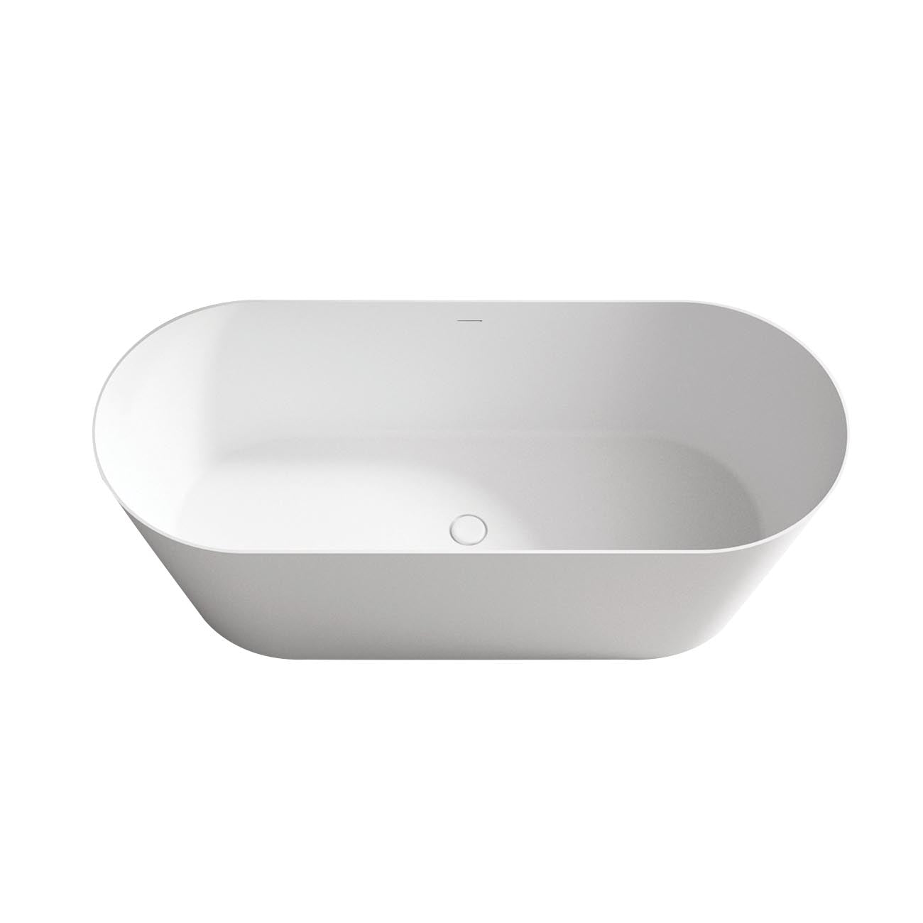 Salerno 66 Inch Solid Surface Bathtub | Alternative Image 06