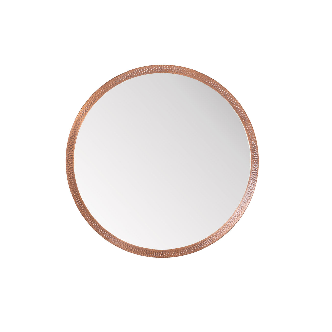 Round Copper Mirror | Alternative Image 01 | finish:Medium Copper