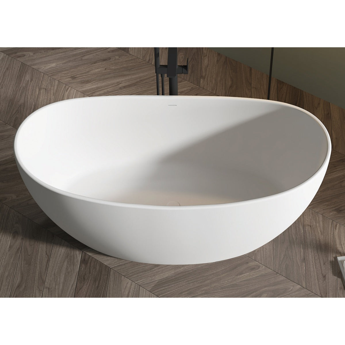 Genoa Solid Surface Bathtub | Alternative Image 03 | length:71