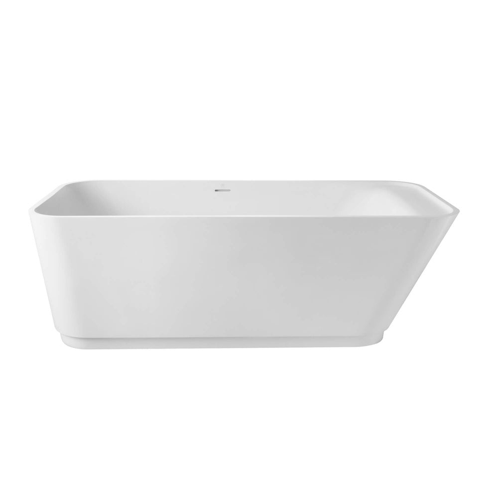 Modulus 72 in. x 32 in. Freestanding Bathtub | Alternative Image 05 | drain finish:Brushed Nickel