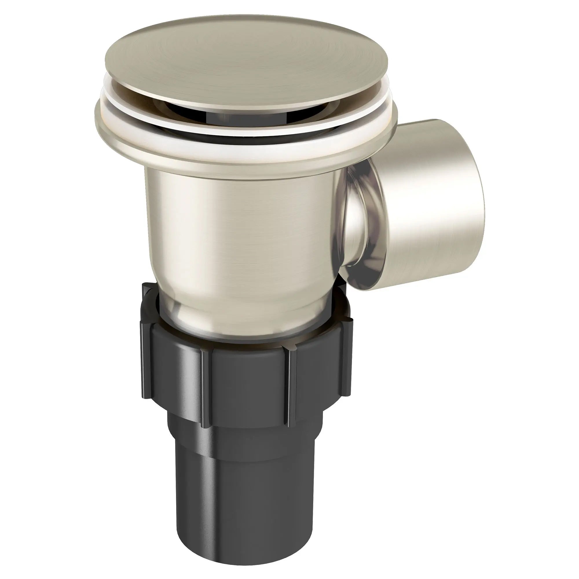 Modulus 72 in. x 32 in. Freestanding Bathtub | Alternative Image 07 | drain finish:Brushed Nickel