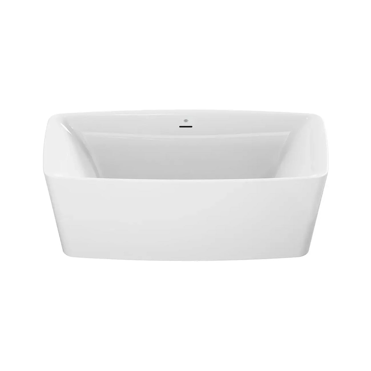 Equility Slim 67 in. x 30 in. Freestanding Bathtub | Alternative Image 02 | drain finish:White