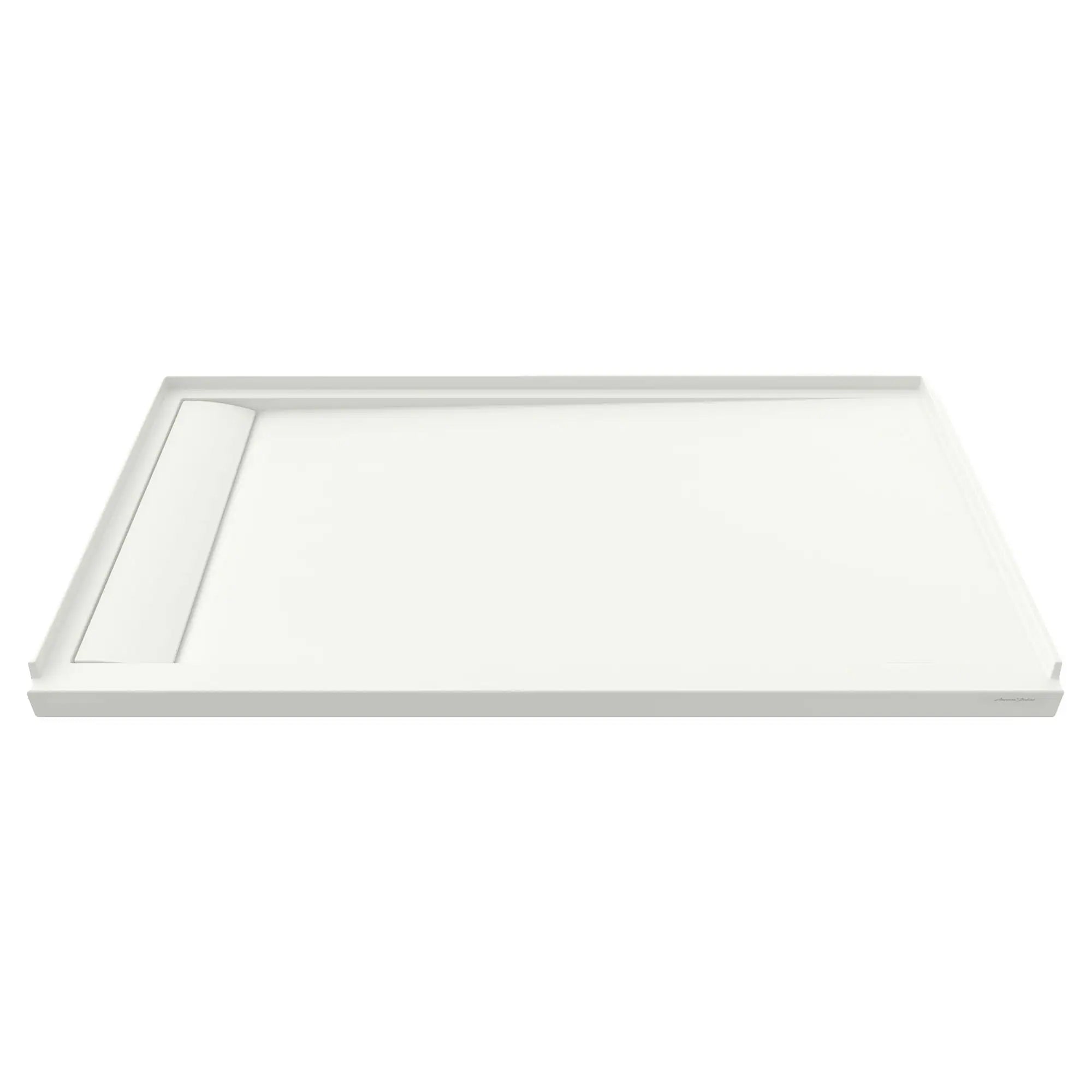 60 x 36-Inch Single Threshold Shower Base With Left-Hand Outlet | Alternative Image 01 | size:60 x 36 | drain location:Left