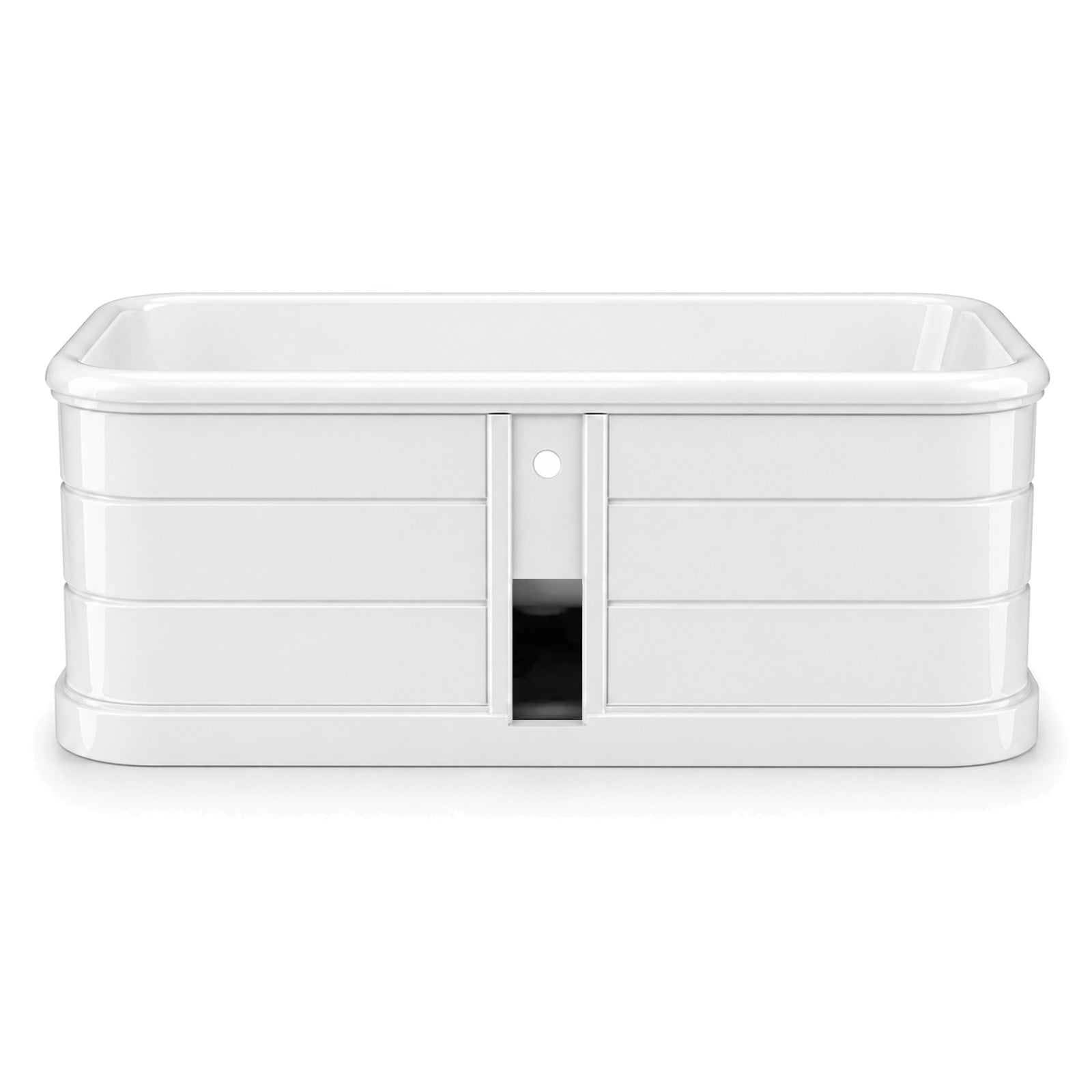 67-Inch White Cast Iron Double Ended Skirted Tub | DXV | Alternative Image 05