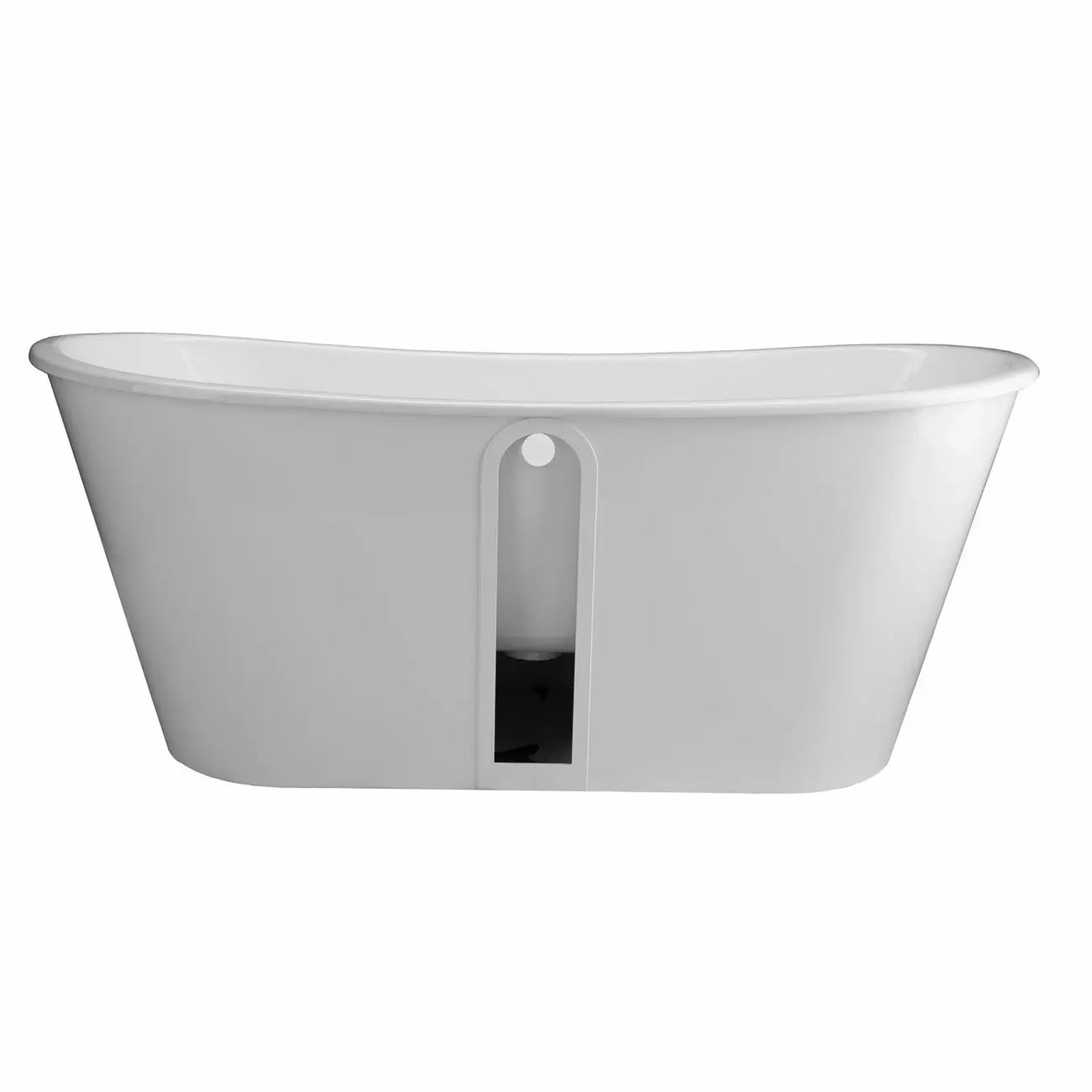 67-Inch Cast Iron Double Ended Skirted Bathtub | MAIDSTONE|DXV