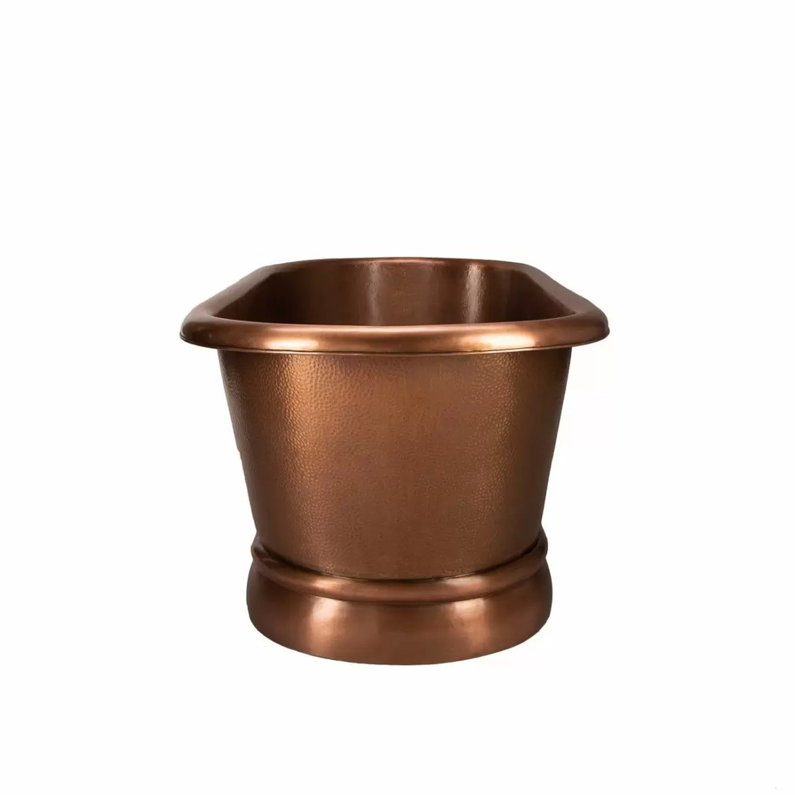 Cali 66 Inch Copper Freestanding Double Ended Bathtub - Medium Copper | Alternative Image 05 | length:66
