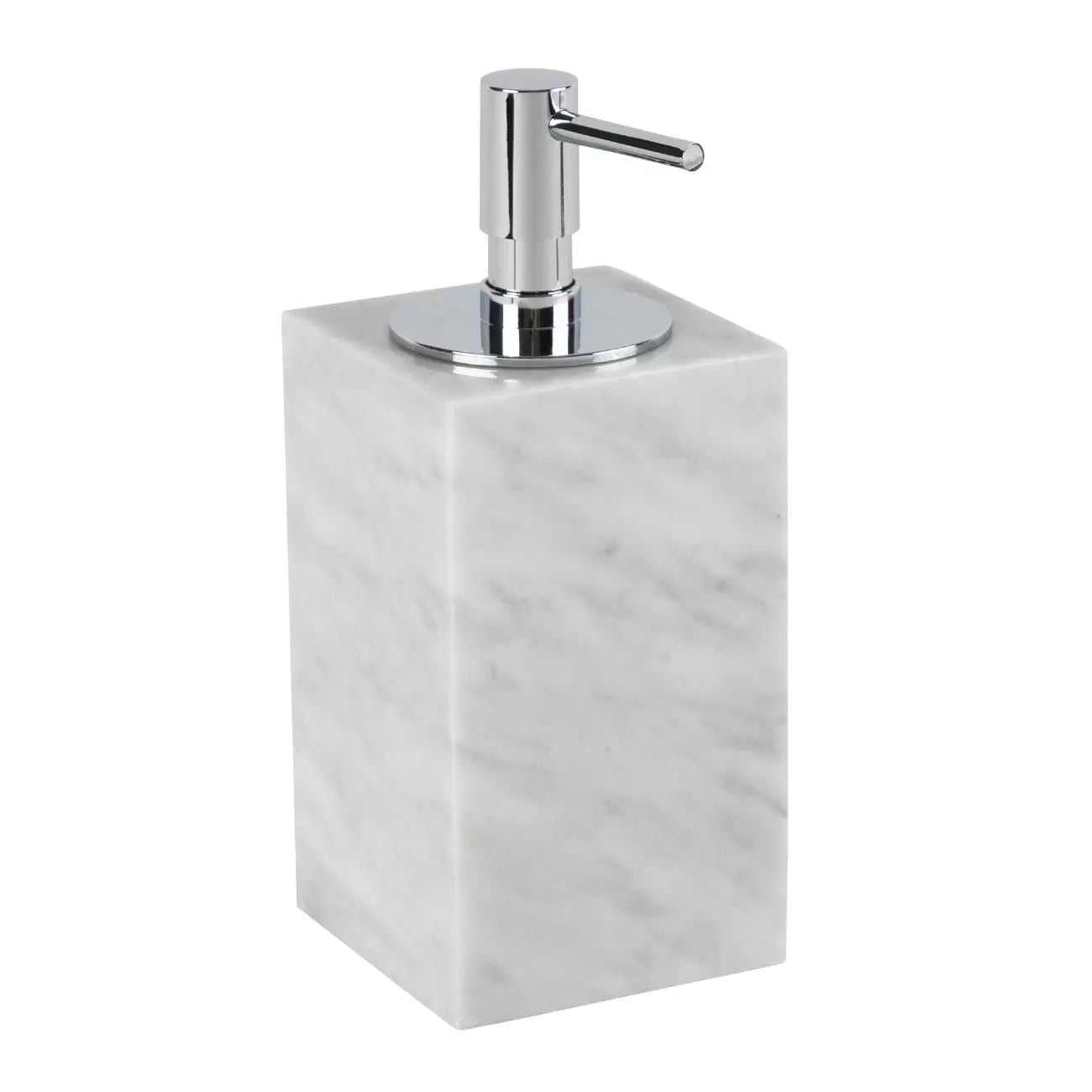 Marble Soap Dispenser | Alternative Image 01 | finish:Light Gray Marble