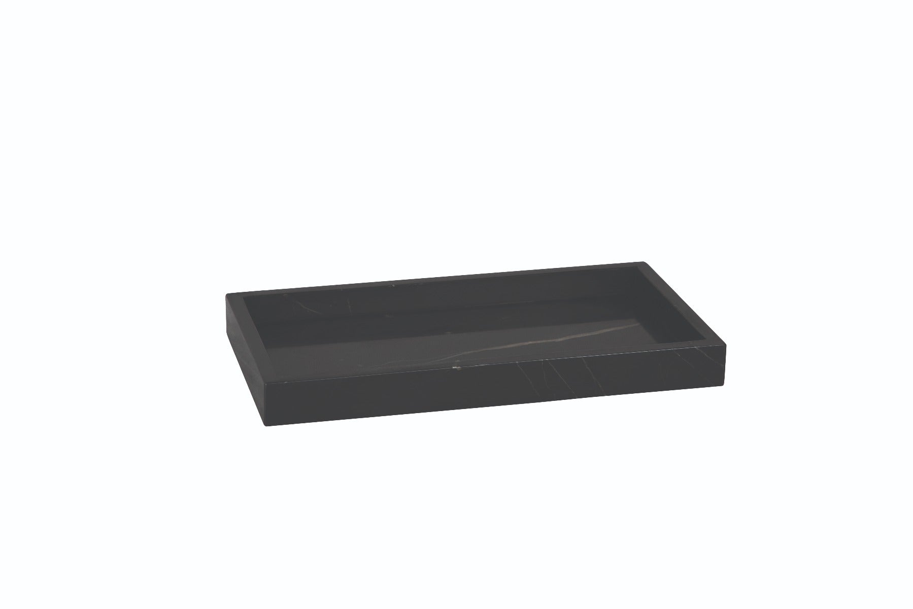 Marble Bathroom Tray | Alternative Image 01 | finish:Black Marble