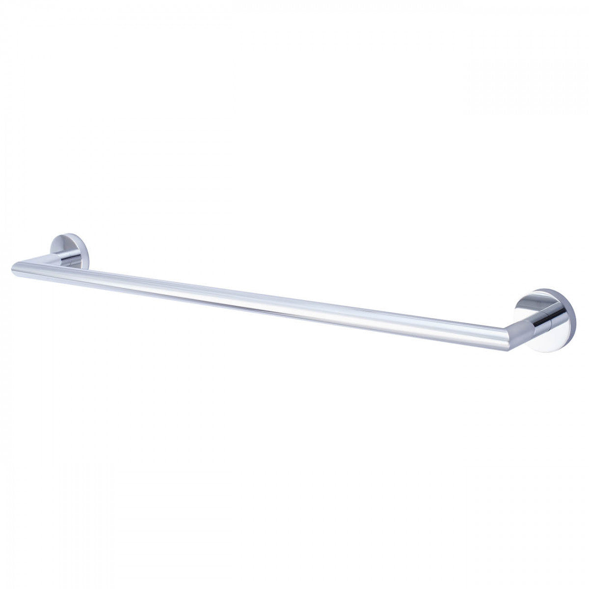 Amara Bathroom Collection 24" Towel Bar - Chrome | Alternative Image 01 | finish:Chrome