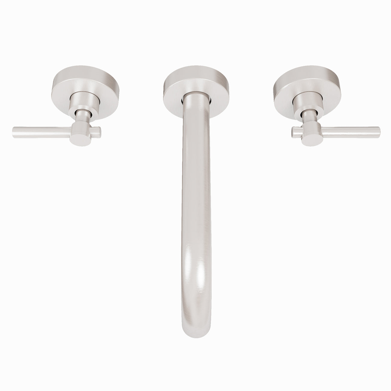 Wall-Mount Tub Faucet | Alternative Image 01 | finish:Brushed Nickel