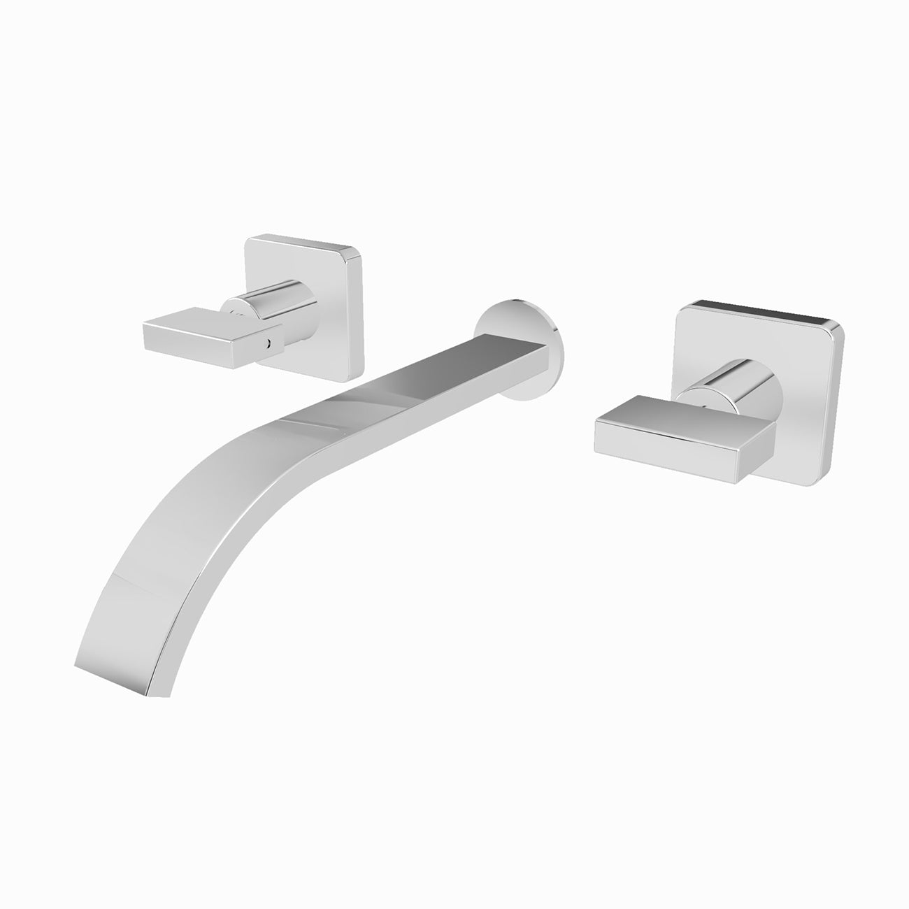 Wall-Mount Tub Faucet | Alternative Image 01 | finish:Chrome