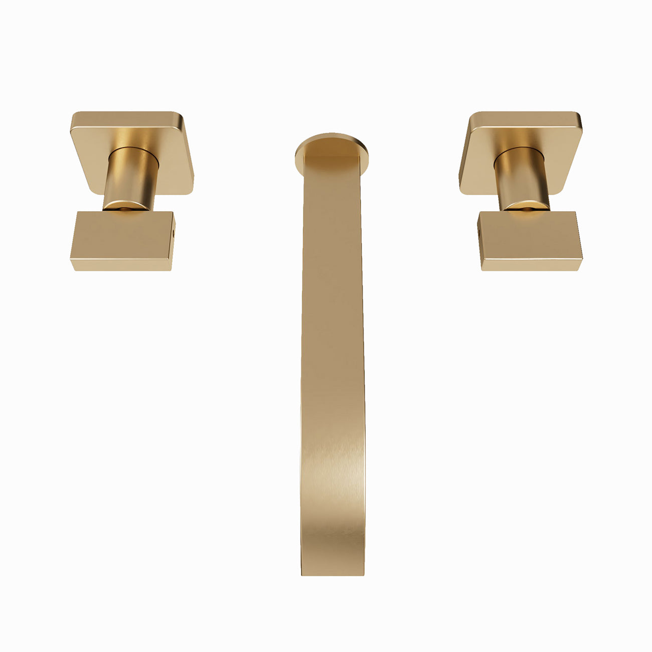Wall-Mount Tub Faucet | Alternative Image 03 | finish:Brushed Brass