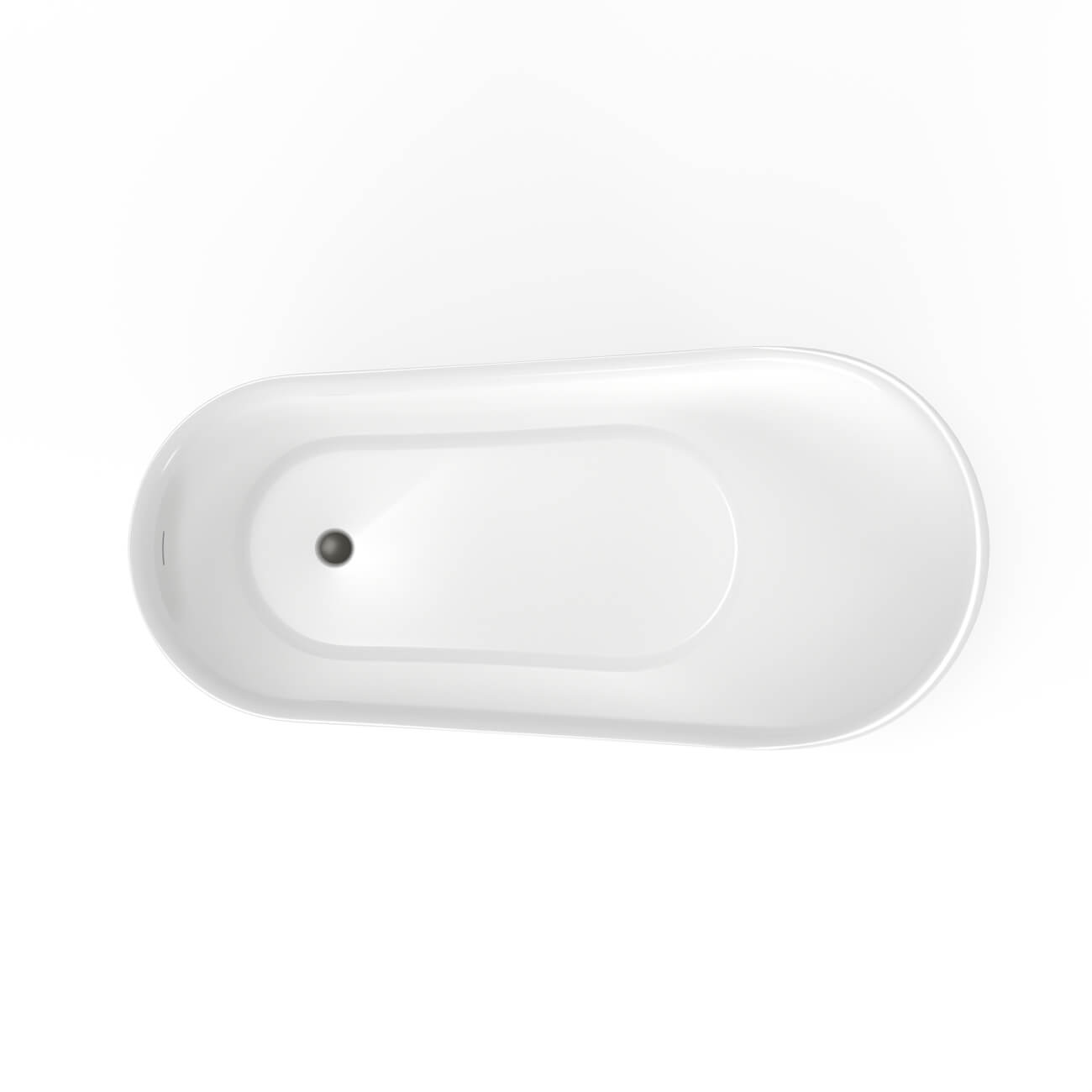 Emryn 67 Inch Slipper Acrylic Freestanding Tub | Alternative Image 06 | drain finish:Oil Rubbed Bronze