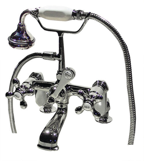 Rim Mount English Telephone Faucet - Classic Spout | Alternative Image 01 | finish:Chrome