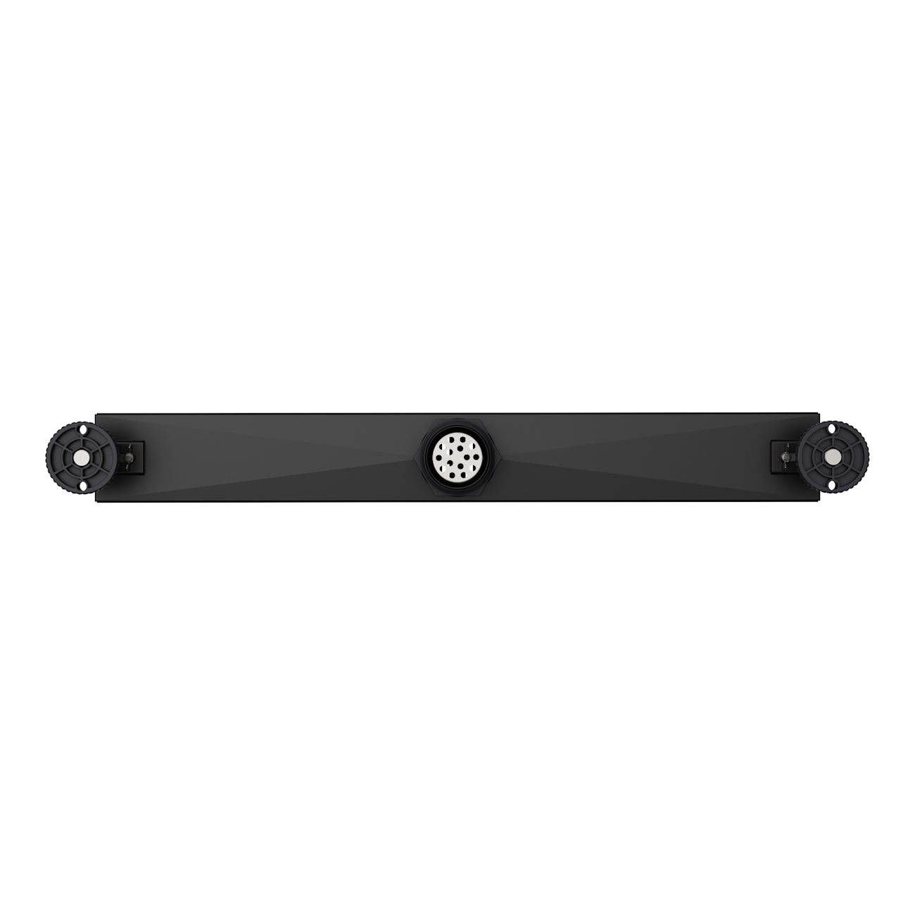24 Inch Grated Linear Shower Drain | Alternative Image 04 | finish:Matte Black