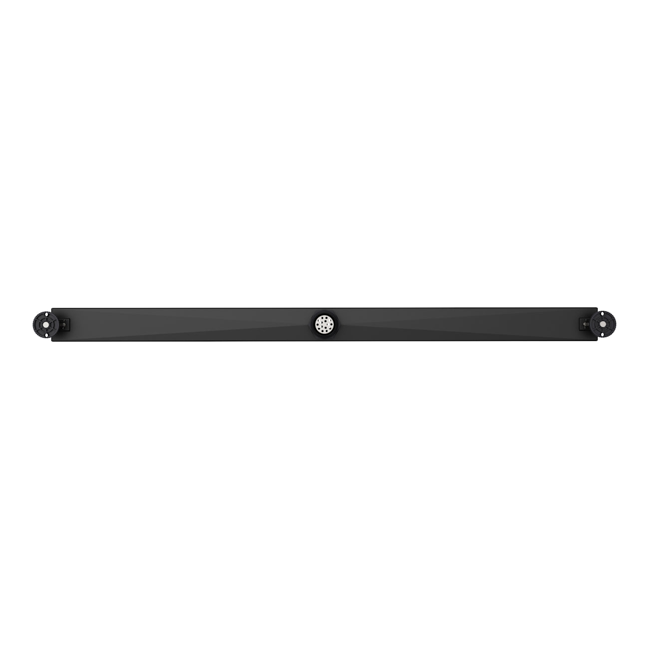 48 Inch Grated Linear Shower Drain | Alternative Image 04 | finish:Matte Black