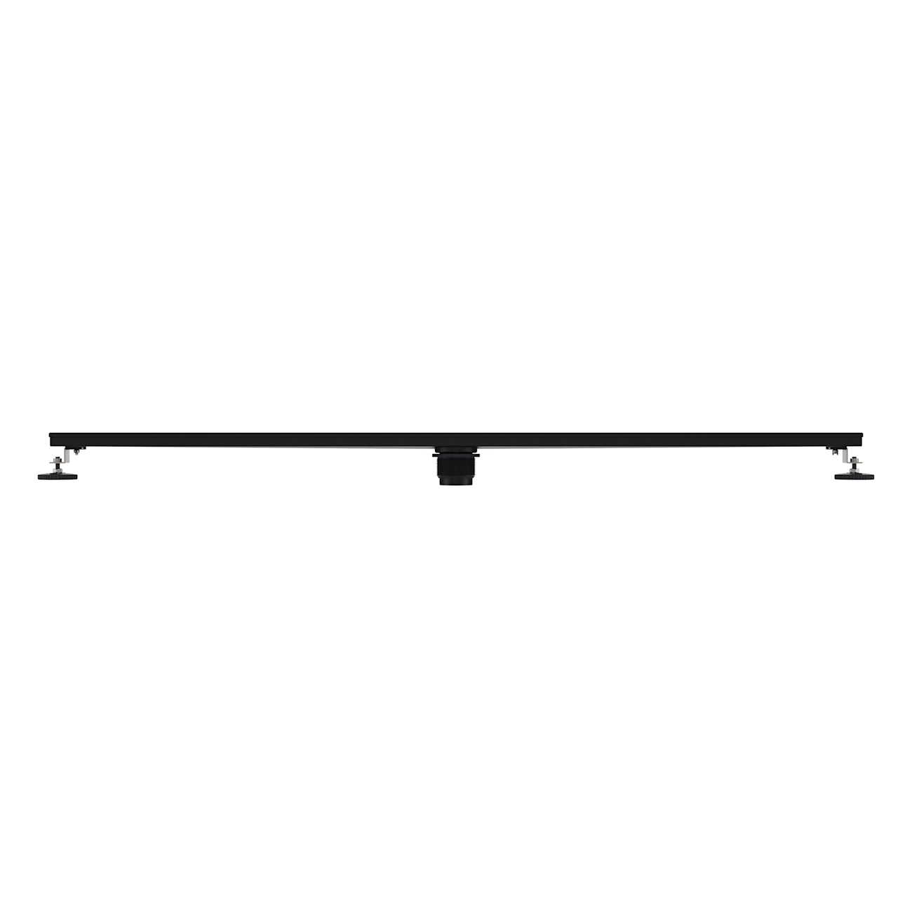 48 Inch Grated Linear Shower Drain | Alternative Image 02 | finish:Matte Black