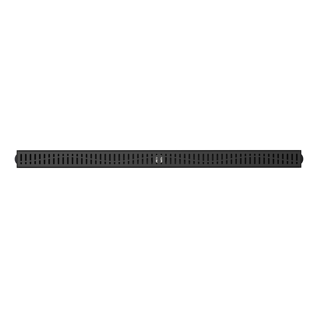 48 Inch Grated Linear Shower Drain | Alternative Image 03 | finish:Matte Black