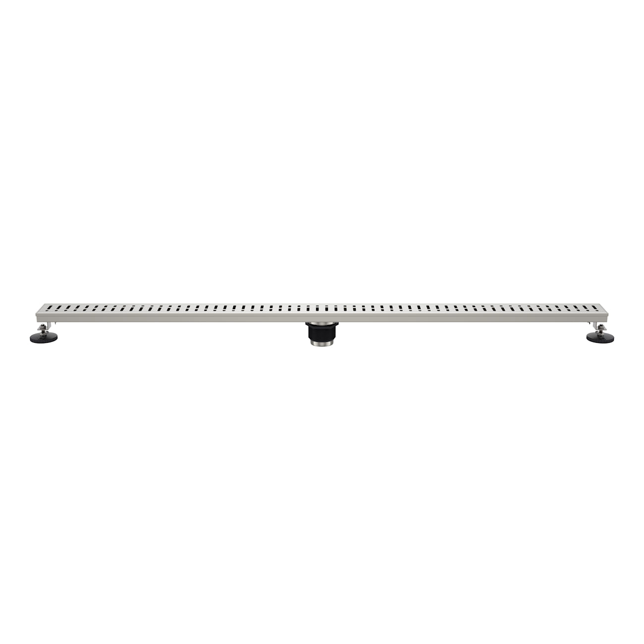 48 Inch Grated Linear Shower Drain | Alternative Image 01 | finish:Stainless Steel